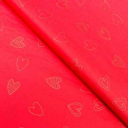 Paper Pacific, "hearts", 50 cm x 70 cm 17 grams, winery