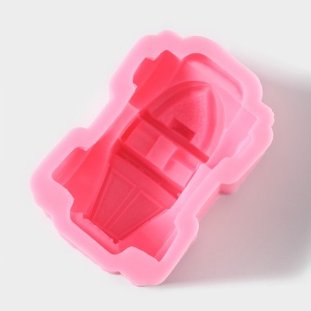 Mold Dolyana "Machine", silicone, 9.9 × 6.6 × 3.9 cm, pink color-2