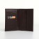 Cover for passport, Textura, brown color