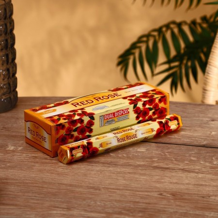 Incense "tulasi" 20 fragrances red rose