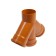 Cross sewer Flextron, D = 110 mm, 45 °, external