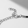 Piece on the lace "For photo" Book, color silver on a black lace, 45 cm