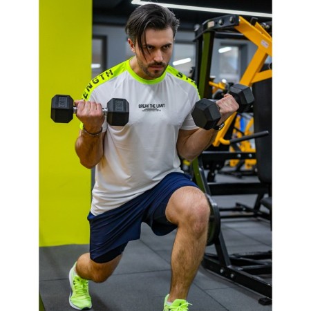 Sports T -shirt Male Isee, size 48, white color-8