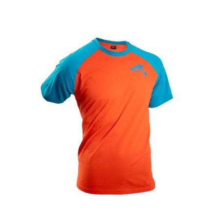 Grayling T -shirt, size 48, orange color, turquoise