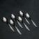 Spoon of children's dining room "Fidget", length 16 cm, thickness 2 mm, silver color