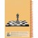 Note book A5, 96 sheets on the crest of the Chess, solid cover, matte lamination, selective varnish