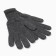 Single -layer woolen gloves, gray color, size l