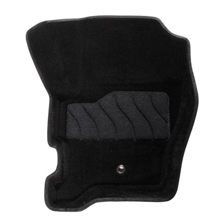 Pile rug for Land Rover Discovery IV, 2009-, Black-1