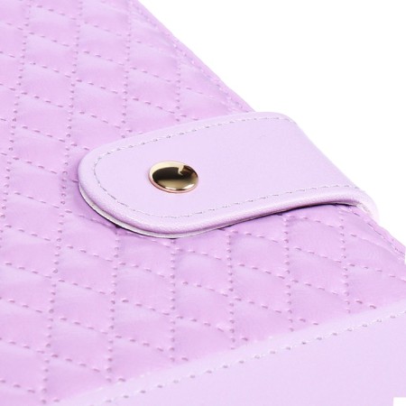 The diary is low, A5, 136 sheets, leatherette, Devente. Tailor, a solid cover with foam rubber, knife, perforation, liesse, block 70%, lilac-5