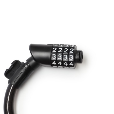 Castle with a hinged bicycle Lockland, 12x1200 mm, code castle, with a holder on a frame-2