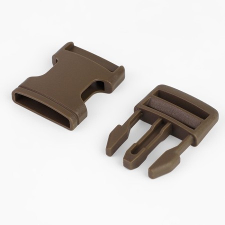 Fastx 25 mm, load up to 15 kg, 10 pcs, dark brown color-1