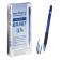 Ballpoint Pentel pen “Ideal student handle”, three-sided capture zone, node is 0.7 mm, blue rod, oil base, rubber flu