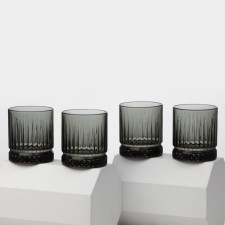Set of glasses Elisia 355 ml 4pcs (gray)
