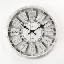 Watching clock, series: interior, 