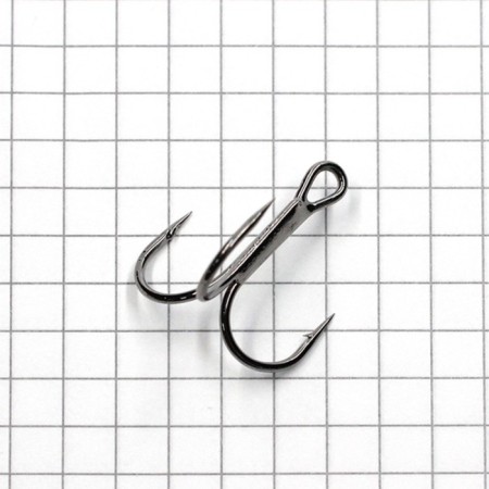 The hook Namazu Round Treble, size 6 Int, BN color, tee, 50 pcs.