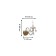 Wall lamp Simone 130 mm, 230 mm, E14 40W