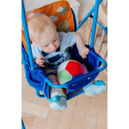 Developing toy "Ball football color", with a tambourine-7