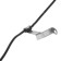 Handles of a steering wheel with heated, with a regulator, 12V, landing 22 mm, black, set 2 pcs