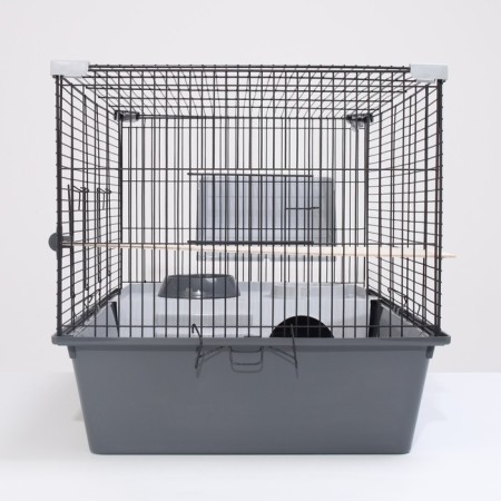 Cage for chinchillas "Pigger" No. 11, Folding, 80 x 50 x 46cm, gray-2