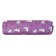 School Penal on the zipper Calligrata "Rabbits", lilac