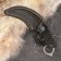 Knife - Cerambit, Caucasian, steel - 65x13, handle - paracord
