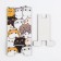 Cat stand stand, 8.9 x 16.3 cm