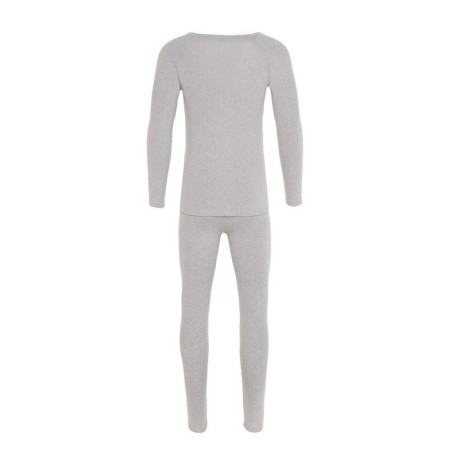 Male thermal underwear (longshit, pants) was launched, gray color, size 54-10