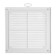 Ventilation grate Auramax A2525R, 249 x 249 mm, detachable
