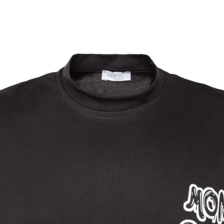 Футболка NOON, цвет чёрный, размер ONE SIZE-10