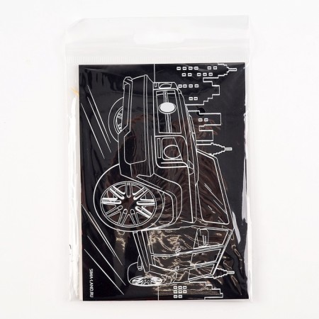 Engraving "steep cars", 2 pcs., 10x15 cm-3