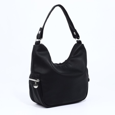 Load bag with lightning, external pocket, black color-3