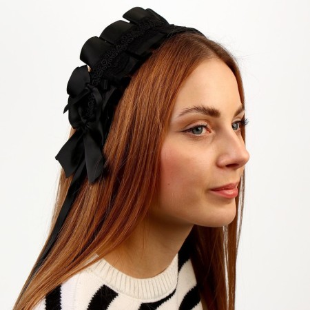 Carnival bandage "Lolita", black color