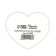 Valentine postcard "February 14", reason for happiness, 7 x 6 cm