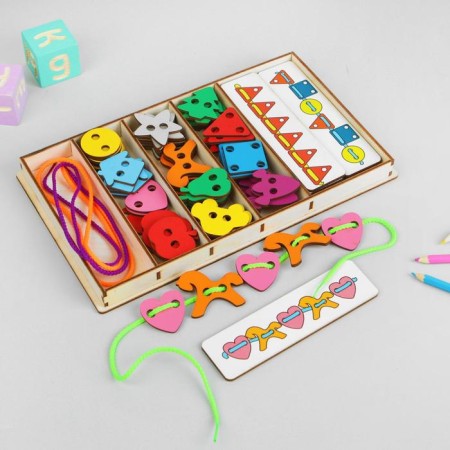 Large lacing set, 72 elements-3