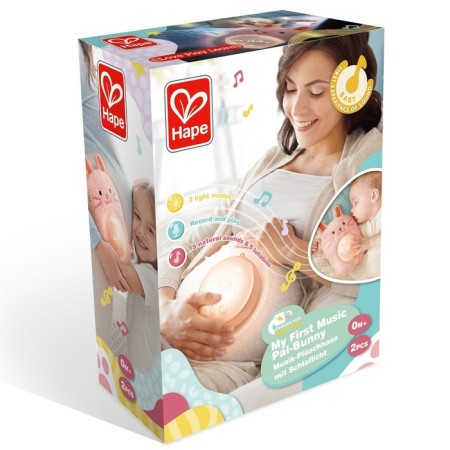 Musical toy for newborn Hape "Rabbit"-8