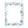 The tablecloth “Big snowflakes”, rectangular, Saten, size 145x180 cm