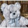 Soft toy "Bear Sasha", 50 cm, gray color