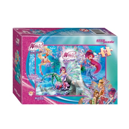 Winx puzzles, 54 elements, mix-6
