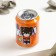 A jar of storage of mediators Orange 5.1 x 7.2 cm