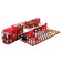 Set of game BBURAGO "Racing Trailer Case", Die-Cast, machine and accessories, 1:43