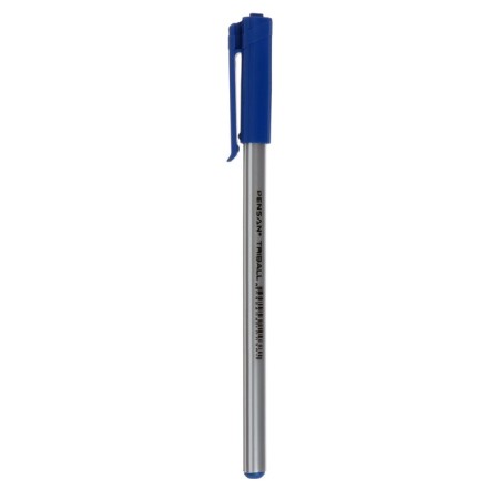 Ballpoint Pensan Pensan Triball, node-igla 1.0 mm, three-sided, blue ink blue-1