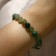 Bracelet ball No. 8 “Agate Green”, D = 6 cm