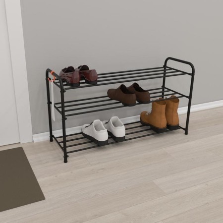 Shoe stand, 3 tiers, 87 × 30 × 48 cm, color Copper Antik-1