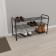 Shoe stand, 3 tiers, 87 × 30 × 48 cm, color Copper Antik