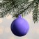 Christmas tree toy-Shar “Make a desire”, D = 6 cm