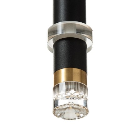 Suspension lamp "Regent" LED 5W 4000K black 3.3x3.3x30-130cm-6