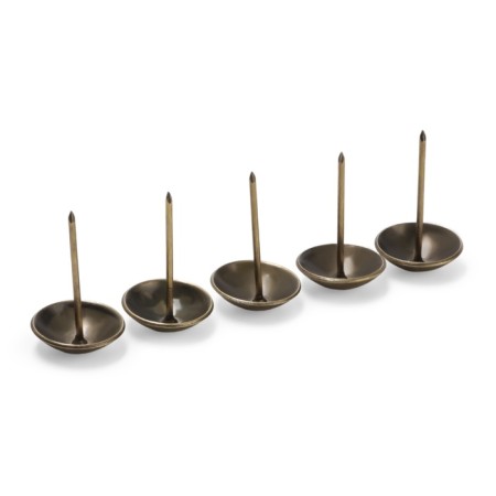Tundra nails, decorative, 25x39 mm, bronze, 100 pcs-10