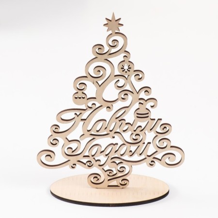 Souvenir "Christmas tree. Happy New Year" 14.5x20 cm (set 2 parts)-3