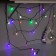 Garland “thread” 5 m with nozzles “white balls”, ip20, dark thread, 20 LED, glow of multi (RG/RB), blinking, 220 V