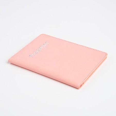 Cover for passport, pink color-2